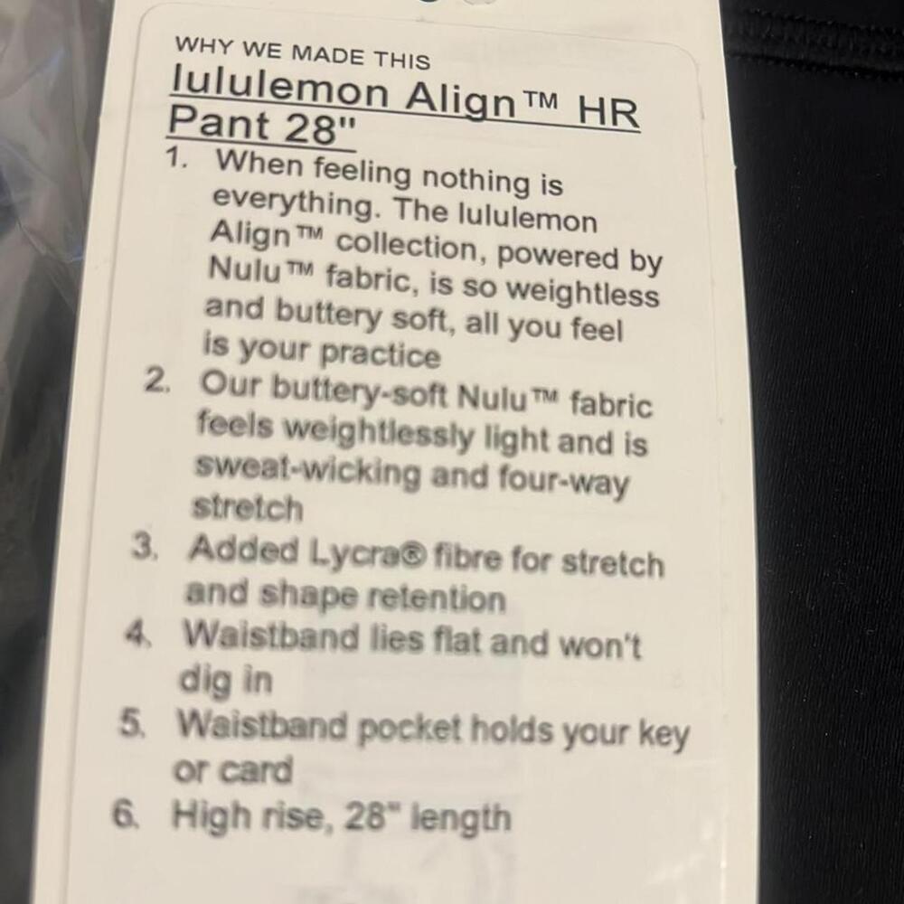 Lululemon Women's Legging - Picture 4 of 4